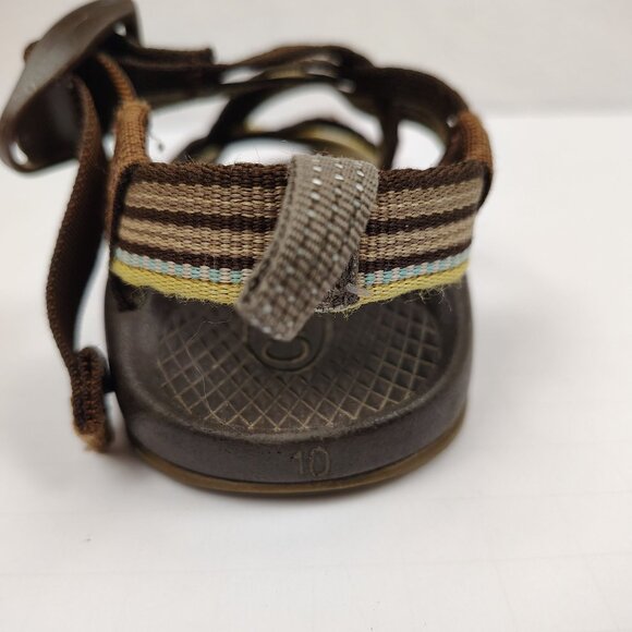 Chaco Brown Outdoor Hiking Active Sandals Little Kids sz 10 - Picture 8 of 10